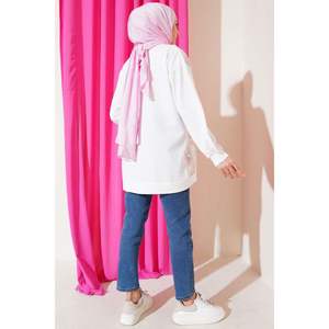 Tunique Tulle Floral Devant Rose - Product Image 2