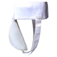 Protège-entrejambe en nylon, coton, EVA et caoutchouc, respirant, écologique et confortable, pour arts martiaux et kick-boxing