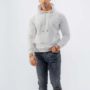 Premium Custom 400GSM Regular Fit Hoodie Heavyweight French Terry Cotton con bordado 3D e impresión de silicona - Product Image 2