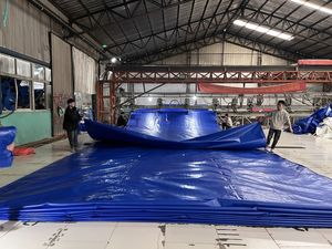 Lona Reforzada Million con Bordes Reforzados, Lona <span class=keywords><strong>Azul</strong></span> Grande, Lona de Material Reciclado, Lona para Agricultura, Revestimiento de Estanques - Product Image 5