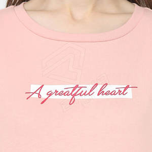 Winter Printed Terry Casual Street Wear Women's Sweatshirts High Quality Custom Plain Design Polyester/Cotton <b>for</b> <b>Sale</b> - Product Image 5