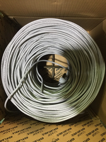 Câble réseau SFTP Cat6 4 paires avec séparateur croisé, câble LAN double blindage pour câblage réseau Gigabit intérieur