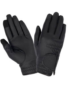 Gants équestres en cuir unisexe de haute qualité pour l'équitation Gants d'hiver confortables avec logo OEM pour hommes - Product Image 3