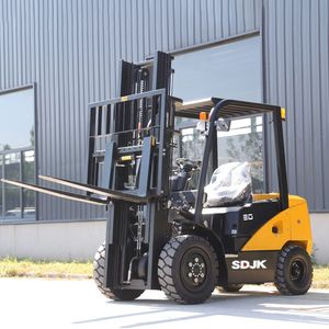 Chariot élévateur diesel Hyster 12 tonnes, neuf et d'occasion, pour entrepôts et chantiers, capacité de charge 1000 kg - Product Image 4