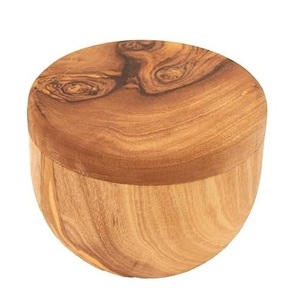 Salero de Madera 100% Natural, Diseño Más Reciente, Artesanía Hecha a Mano, Tamaño Personalizado Disponible - Product Image 3