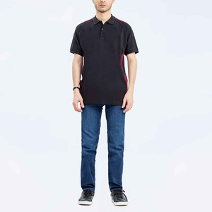 Camisas Polo Casuales de Verano para Hombre, Manga Corta, Transpirables, de Poliéster, Uniformes con Tejido de Punto, Diseño Liso - Product Image 1