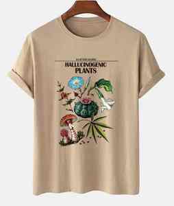 T-shirts solides à manches longues pour hommes de haute qualité Chemise de sport respirante des fabricants extérieurs à séchage rapide avec impression de plantes - Product Image 3