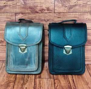 กระเป๋าถือหนังแท้สำหรับทุกเพศ, กระเป๋าถือแฟชั่นสไตล์ตะวันตกแบบลำลองพกพาขายดี - Product Image 2