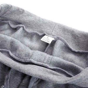 Customizable 100% Cotton <b>Men's</b> Casual Wide-Leg Pants <b>Elastic</b> <b>Waist</b> with Zippers Decoration Patch Stripes Durable OEM <b>Trousers</b> - Product Image 5