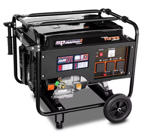 Generatore a Benzina QUALITY NEWSP Tools SP G-68 6.8kVA 13HP AVR, 4 Tempi, per Uso Domestico, Serbatoio da 25L, Avviamento a Strappo, 240V/120V 50Hz 15h - Product Image 1