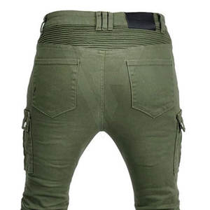 OEM conception hommes grande taille respirant vêtements de sport cavalier motard moto jean 2024 vente en gros - Product Image 4