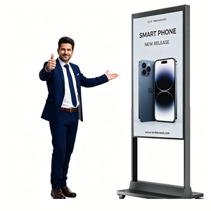 Écran d'affichage double face pour vitrine, écran LCD haute luminosité, signalisation numérique pour vitrine de magasin, publicité en vitrine - Product Image 2