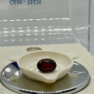 Las mejores recomendaciones Granate natural sin calefacción Color rojo 8Cts Piedra preciosa de corte ovalado para la fabricación de joyas - Product Image 5