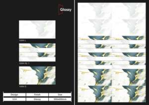 Carreaux muraux en céramique style classique 300x600mm, brillants ou mats, surface sculptée effet sucre, pour salle de bain, cuisine, design mural intérieur luxueux. - Product Image 2