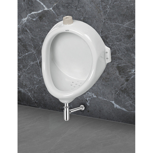 Urinoirs en céramique modernes Ashirwad à montage mural, chasse d'eau par gravité, garantie 5 ans pour la maison, les restaurants et les bureaux - Product Image 1