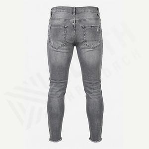 Pantalones Vaqueros de Mezclilla para Hombre 2025, Pantalones Ajustados, Vaqueros Ajustados para Hombre, Venta al por Mayor de Fábrica, Transpirables, Rectos, Servicio OEM - Product Image 2