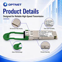 Modul Optik CWDM4 100G Daya Rendah untuk Operasi Pusat Data dan Jaringan Inti yang Stabil QSFP 100G CWDM4