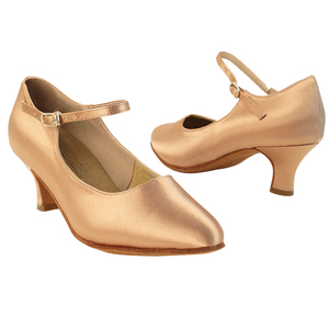 Scarpe da ballo in latino per ragazze modello S9137 con solette in gomma e in PU - Product Image 1