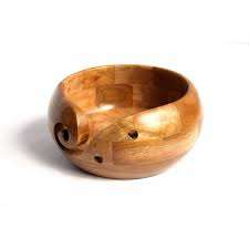 Cuenco de madera para ganchillo, almacenamiento de hilo de acacia para el hogar, soporte para cuencos, superventas - Product Image 5