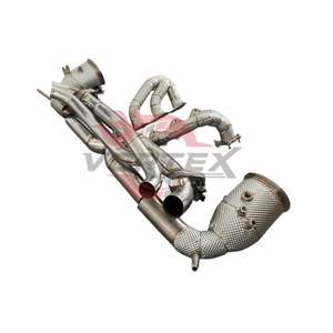 Sistema de Escape con Silenciador Catback de Acero Inoxidable OEM de Vortex Factory para Porsche 992 (2020-) con Colector y Tubo de Bajada - Product Image 2