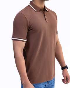 Camisa Polo de algodón para hombre para golf y ropa al aire libre Camisa Polo de algodón para hombre Aspecto informal de negocios Diseño personalizado Suministro de fábrica - Product Image 6