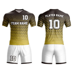 High Quality Soccer Uniform Heat Transfer Jersey Set <b>Men</b> Latest Design - Product Image 4