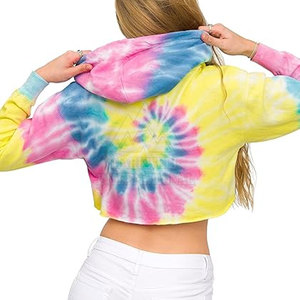 Ropa informal de alta calidad Sudaderas con capucha para mujer Precio razonable Sudaderas con capucha cortas más vendidas - Product Image 3