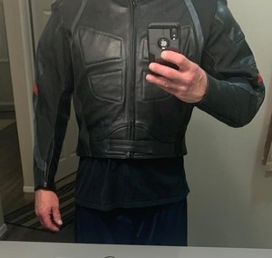 Moto Nouveau Noir Deux Pièces En Cuir Hiver Respirant Piste Racing Costume CE Approuvé Protection Conception Personnalisée Vente (Raisonnable - Product Image 5