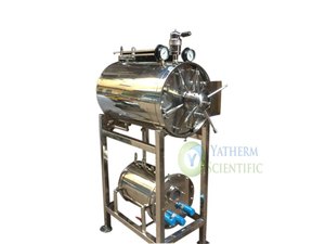 Equipo de calefacción de laboratorio cilíndrico de autoclave Horizontal ELS SSHC 150 de alta calidad para esterilización - Product Image 4