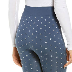 Vente directe usine – Leggings de yoga et de sport taille haute personnalisés pour femmes, respirants, antibactériens, en Spandex/Polyester, pour l'entraînement et le fitness - Product Image 4