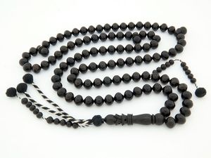 Résine Tasbih LIGHTWEIGHT Prière Perle Ambre Misbaha 33 Perles Homme Musulman Chapelet Islamique Eid Cadeau MODÈLE À La Main - Product Image 6