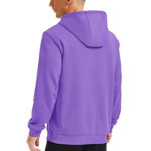 Sweat à capuche imprimé en coton tricoté 100% personnalisé pour hommes, sweat à capuche chaud d'inspiration vintage de style de rue - Product Image 4