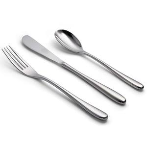 Juegos de Cubiertos de Metal a granel hechos a mano con forma personalizada, tenedor, cuchara, cuchillo, cubiertos populares, nuevo diseño para bodas, restaurantes, hoteles - Product Image 6
