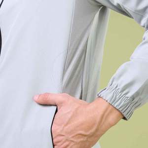 เสื้อแจ็กเก็ตแบบมีรางสำหรับผู้ชายเสื้อแจ็กเก็ตแบบสั่งทำโลโก้ได้ตามต้องการ - Product Image 5