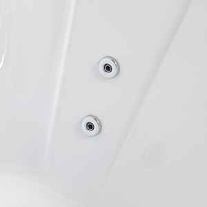 Bañera Rectangular de Hidromasaje DORIS para Instalación en Esquina, para Zurdos - Product Image 3