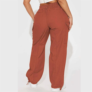 กางเกงคาร์โก้ผ้าฝ้ายผู้หญิง |   ทรงหลวมขนาดใหญ่พิเศษ |   กระเป๋าหลายช่องแบบเป็นทางการ |   โรงงานผลิตตามสั่ง OEM |   เป็นมิตรกับสิ่งแวดล้อม ระบายอากาศได้ดี - Product Image 4