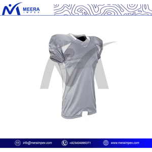 Jersey de fútbol americano de diseño personalizado hecho en Pakistán, camiseta de manga corta Unisex transpirable de talla grande impresa para el verano - Product Image 2