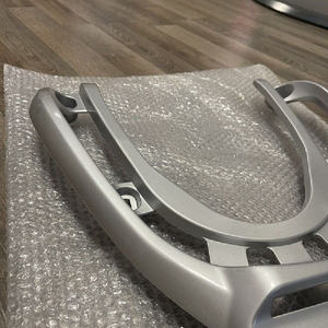 Porte-bagages arrière en aluminium pour Yamaha X-City 125/250, compatible avec 5B2W07360000 pour sacoches ou sacs de selle - Product Image 2