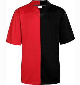 Camiseta de fútbol americano de manga corta de talla grande a la moda, malla de poliéster 100% transpirable - Product Image 1