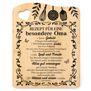 เขียงไม้สลักลายของขวัญขึ้นบ้านใหม่รูปทรงสี่เหลี่ยมผืนผ้าขายดี สำหรับคู่รัก เขียงไม้สำหรับหั่นและเสิร์ฟในครัว - Product Image 1