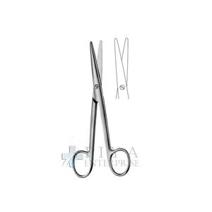 กรรไกรผ่าตัดแบบโค้งปลายทู่ ผลิตโดย FIYA ENTERPRISES ผลิตจากเหล็กกล้า ได้รับการรับรองมาตรฐาน CE ระดับ Class II สำหรับใช้ในโรงพยาบาล - Product Image 2