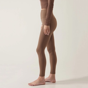 Leggings de cintura alta Color personalizado Superventas Nuevo modelo con diseño popular Precio al por mayor Leggings de Yoga de cintura elástica - Product Image 5