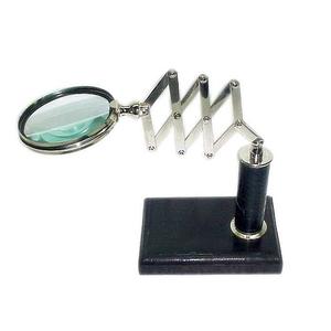 Lupa de lectura antigua artesanía india nuevo diseño cristal Ojo de material latón color bronce 2025 al por mayor buena calidad - Product Image 1