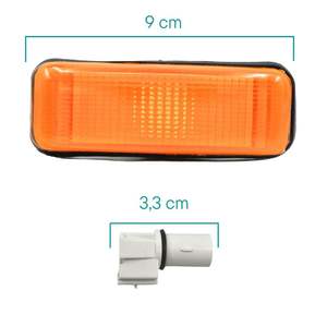 Signal d'aile pour Fiat Tempra-JAUNE - Product Image 4