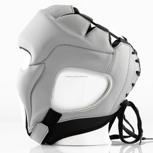 Taekwondo Boxing Children's Microfiber & PU Leather Head Guard Custom Logo Breathable Sparring Training Protective Gear - Product Image 4