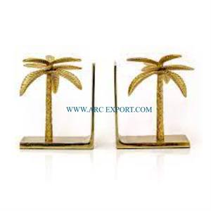 Globe Design Métal Laiton Dessus De Table Décoratif Serre-Livres Qualité Supérieure Unique Standard Bureau Document Serre-Livres Prix Le Plus Bas - Product Image 5