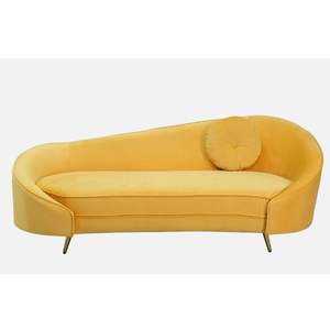 Beato Modern Velvet <b>Chaise</b> <b>Lounge</b> for Comfort and Style for Living Room - Product Image 4