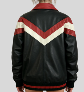 แจ็คเก็ตหนังแท้สำหรับผู้หญิงแจ็คเก็ตหนังแท้แบบลำลองและมีสไตล์ใหม่สำหรับ100% - Product Image 2