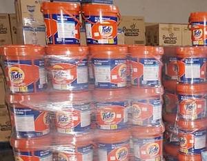 Tide - Détergent à lessive en poudre avec Downy, seau de 9 kg - Product Image 3