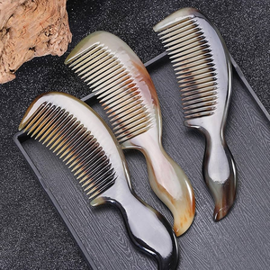 Buffalo Horn Lice <b>Comb</b> Scalp Handmade Eco-Friendly Anti Static Buffalo Horn <b>Hair</b> <b>Comb</b> Wholesale Supplier - Product Image 2